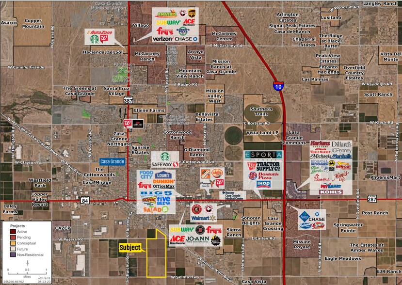 NWC Selma Hwy & Trekell Road, Casa Grande, AZ à vendre - Photo du bâtiment - Image 2 de 4