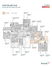 8300 Health Park, Raleigh, NC for lease Floor Plan- Image 1 of 1