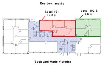 2398 Boul Marie-Victorin, Longueuil, QC for lease Floor Plan- Image 1 of 2
