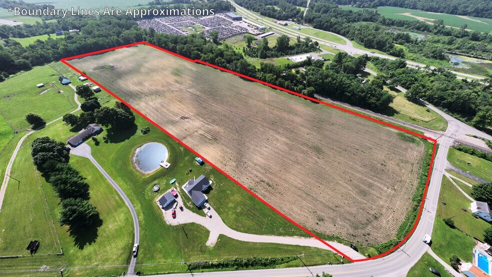 980 Licking Valley Rd NE, Newark, OH for sale - Aerial - Image 1 of 11