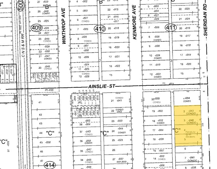 4848 N Sheridan Rd, Chicago, IL à louer - Plan cadastral - Image 2 de 15