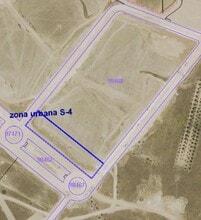 Calle del Sector Urbanizable 1, 4, Tórtola de Henares, Guadalajara à louer Plan cadastral- Image 2 de 2