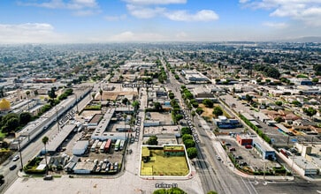 310 N Long Beach Blvd, Compton, CA - Aerial  map view