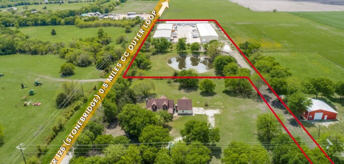 7707-7720 Indoor Golf Way, Celina, TX à vendre - Aérien - Image 2 de 4