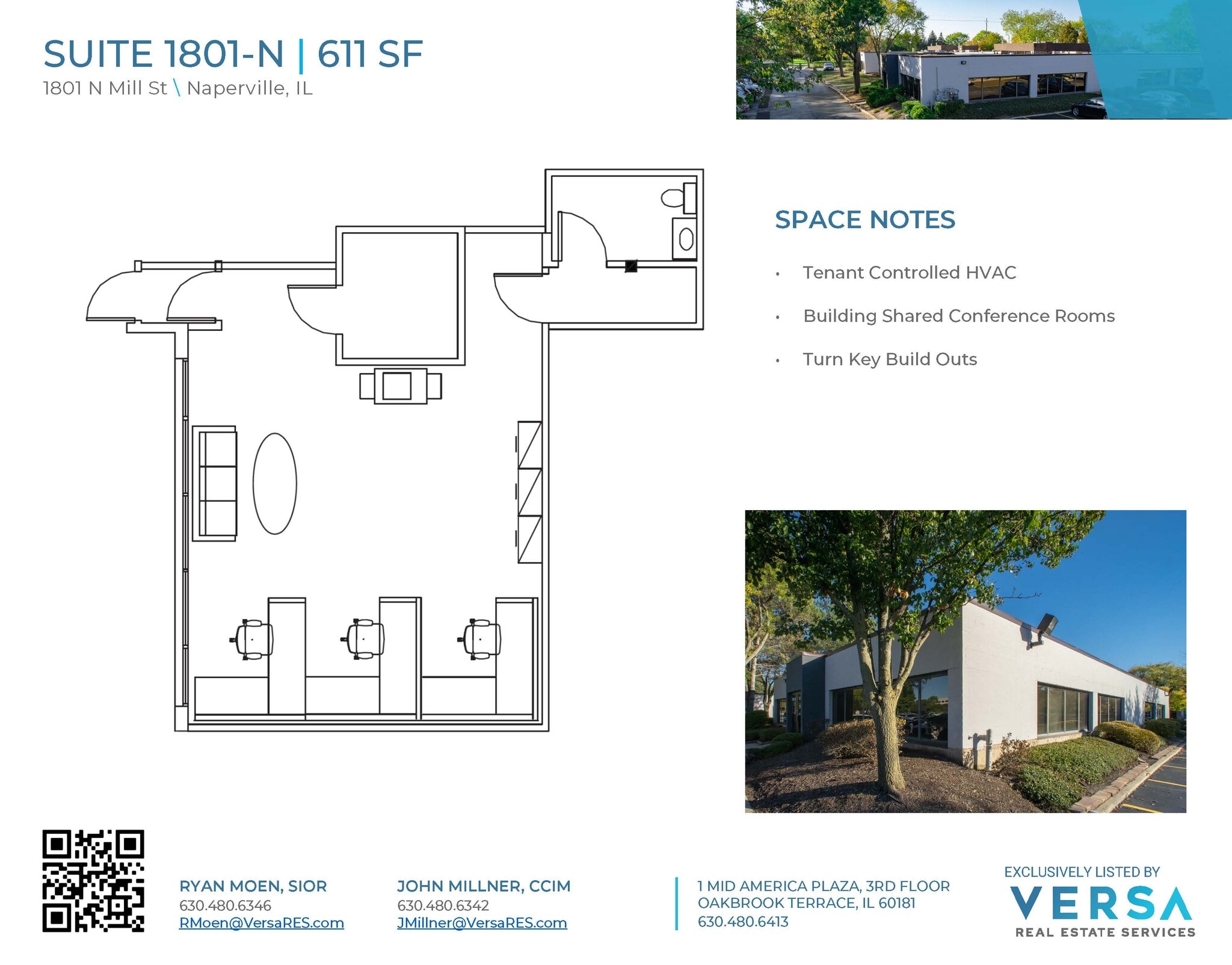 1813 N Mill St, Naperville, IL for lease Floor Plan- Image 1 of 1