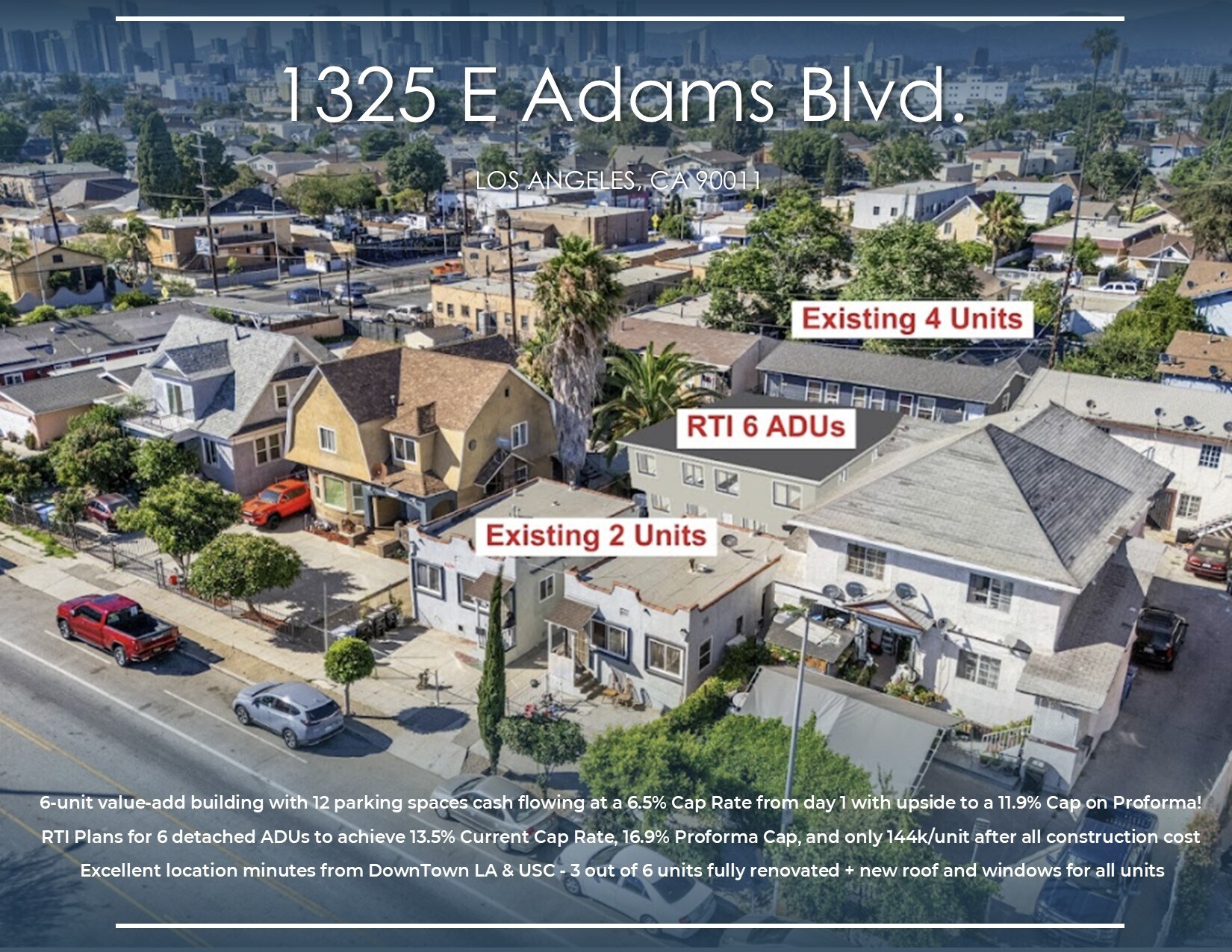 1323 E Adams Blvd, Los Angeles, CA for sale Building Photo- Image 1 of 25
