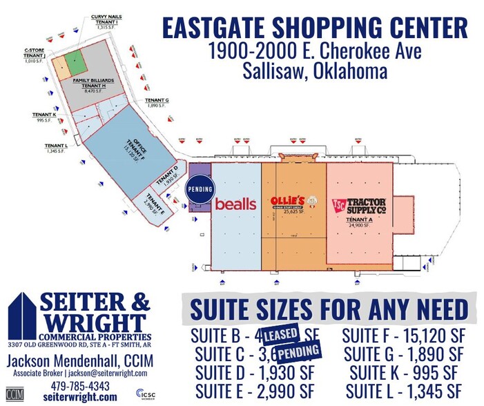 2000 Cherokee Ave, Sallisaw, OK for lease - Building Photo - Image 2 of 15