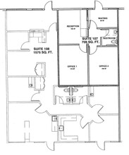 4011 N Fresno St, Fresno, CA for lease Floor Plan- Image 2 of 2