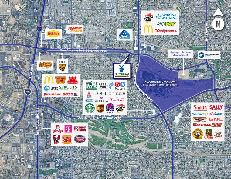 7330 San Antonio Dr NE, Albuquerque, NM for sale - Site Plan - Image 3 of 3