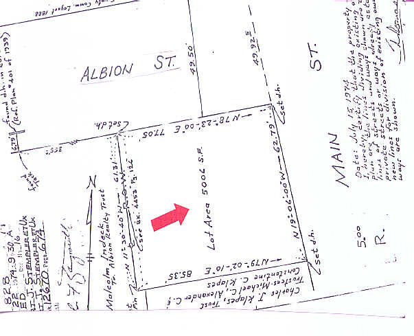 381 Main St, Wakefield, MA for lease - Plat Map - Image 2 of 16