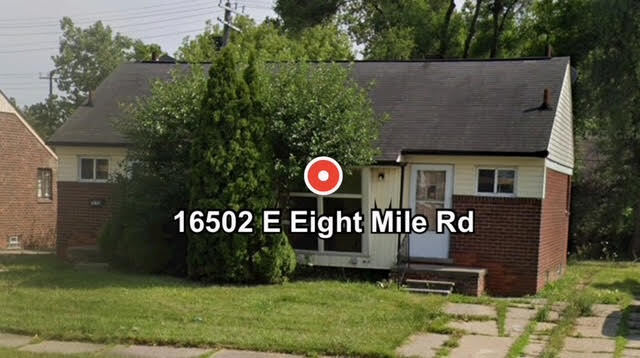 16502 E 8 Mile Rd, Detroit, MI à vendre - Photo principale - Image 1 de 1