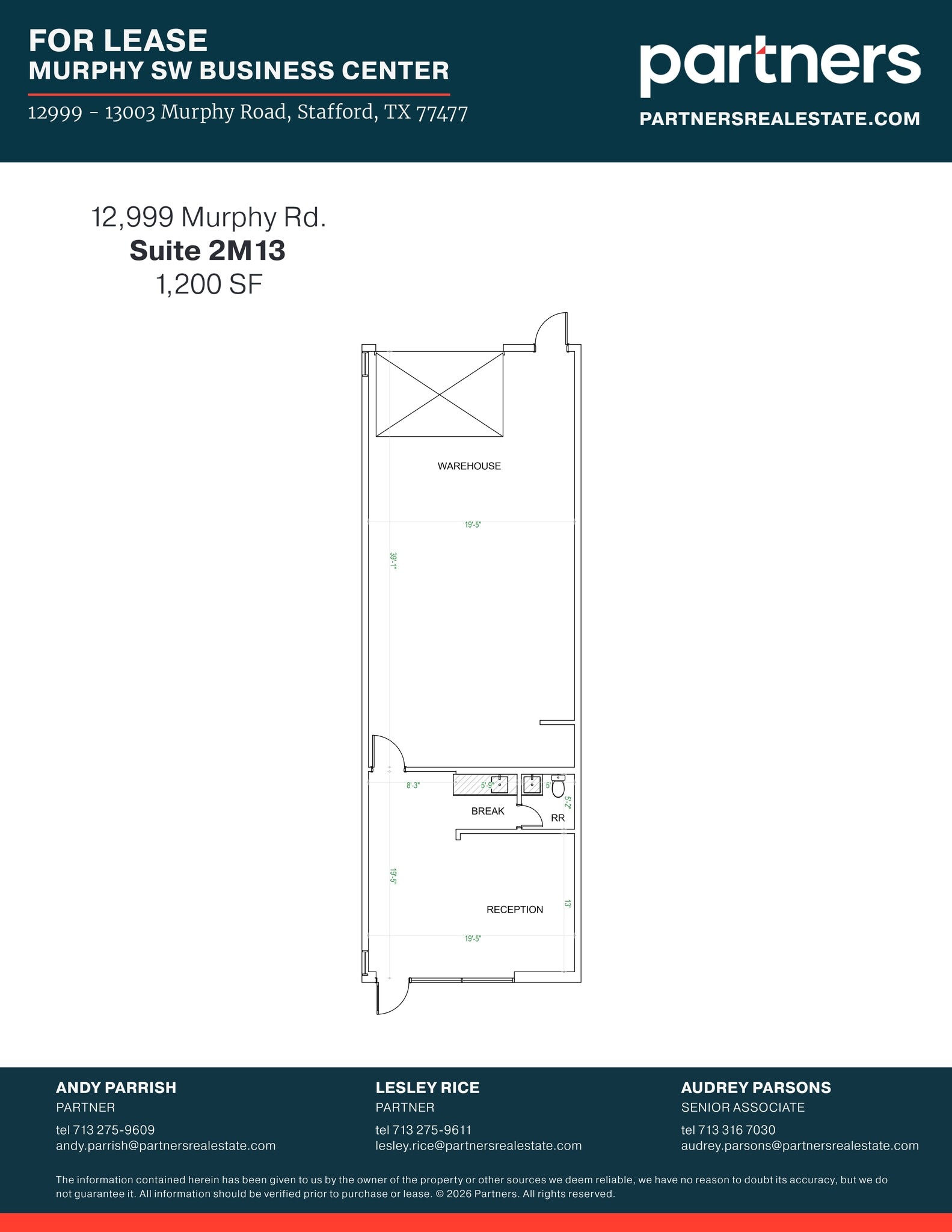 12999-13003 Murphy Rd, Stafford, TX for lease Site Plan- Image 1 of 1