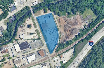 2727 Roe Ln, Kansas City, KS - AÉRIEN  Vue de la carte