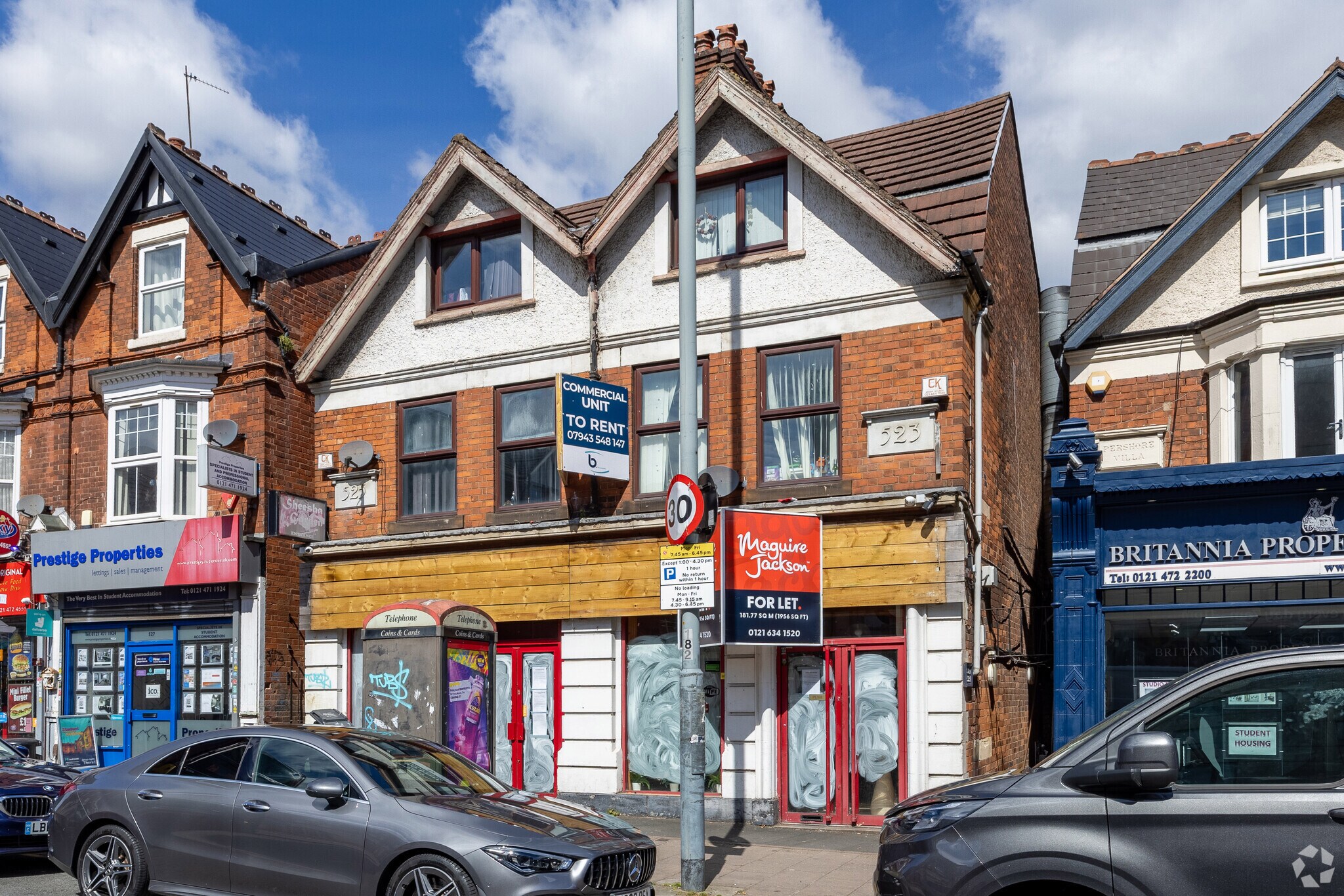 523-525 Bristol Rd, Birmingham for lease Primary Photo- Image 1 of 7
