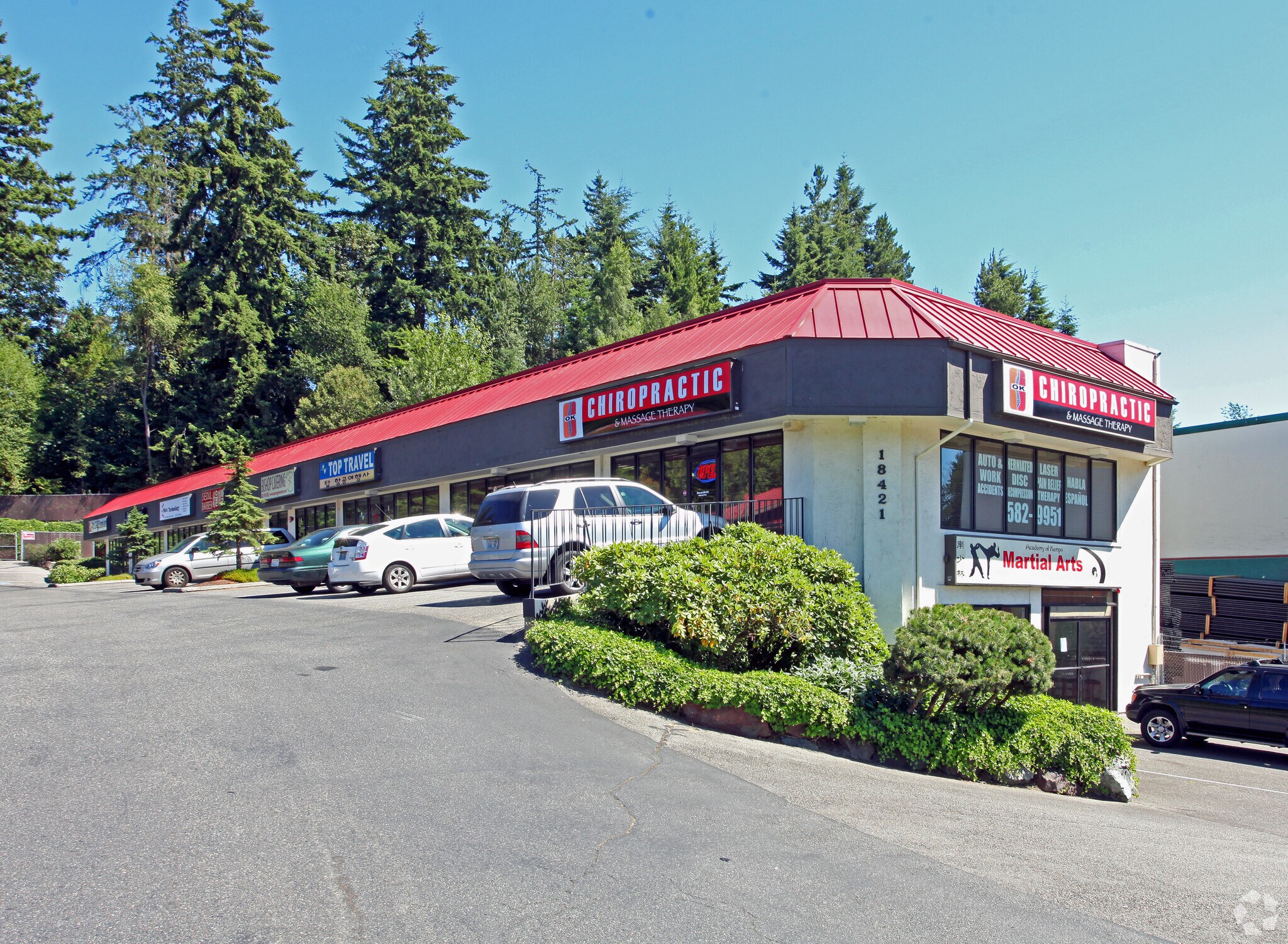 18411-18421 Highway 99, Lynnwood, WA for lease Building Photo- Image 1 of 9