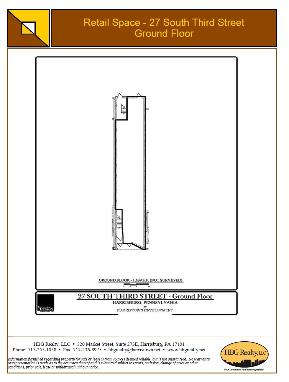27 S 3rd St, Harrisburg, PA for lease Floor Plan- Image 1 of 1