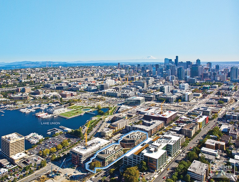 1000 Dexter Ave N, Seattle, WA for lease - Aerial - Image 2 of 19