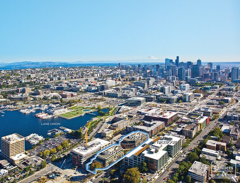 1000 Dexter Ave N, Seattle, WA à louer - Aérien - Image 2 de 19