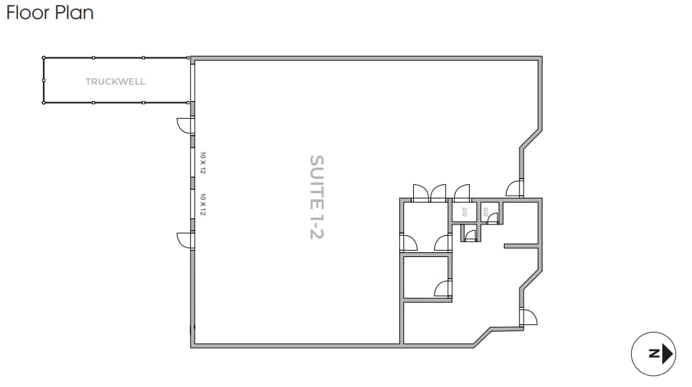4101 W Van Buren St, Phoenix, AZ for lease Floor Plan- Image 1 of 1