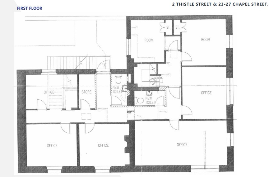 2 Thistle St, Aberdeen à vendre - Plan d’étage - Image 3 de 3