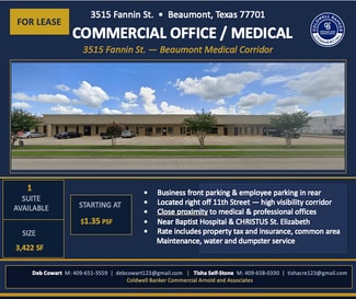 More details for 3515 Fannin St, Beaumont, TX - Office/Retail for Lease