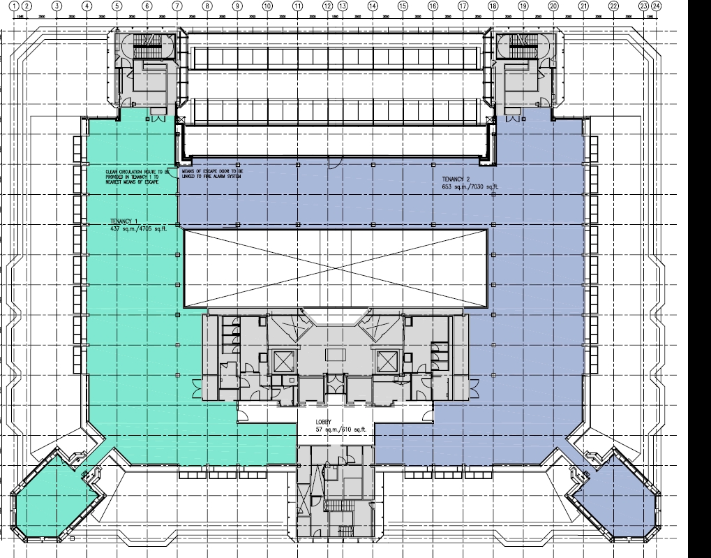 60 Chiswell St, London à vendre Plan d’étage- Image 1 de 1