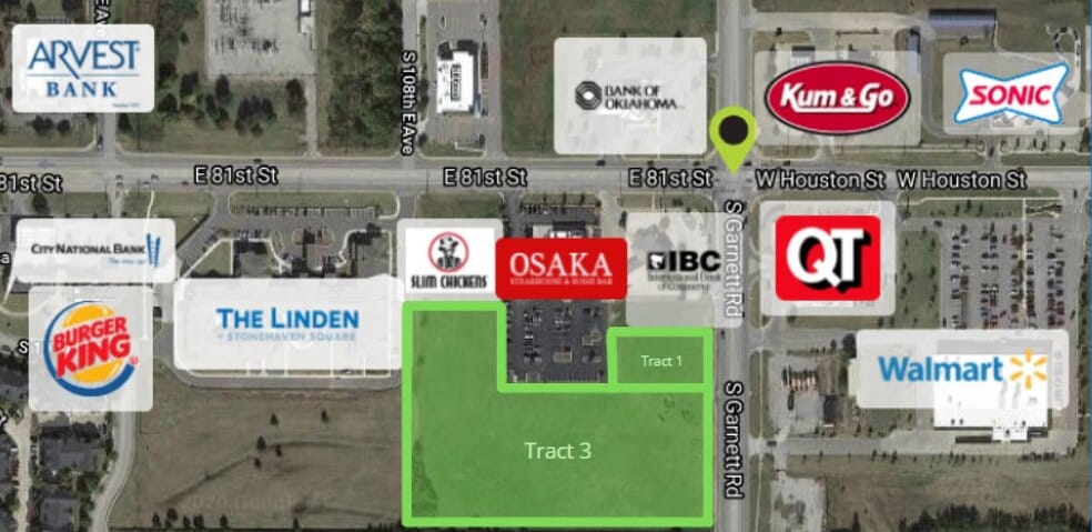 SWC 81st & Garnett St, Tulsa, OK for sale - Primary Photo - Image 1 of 1