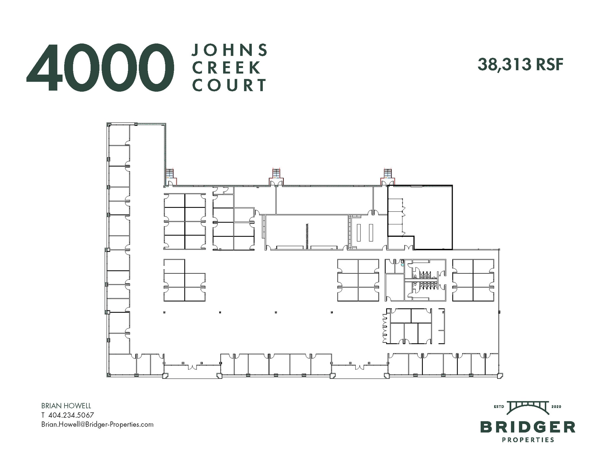 4000 Johns Creek Ct, Suwanee, GA for lease Floor Plan- Image 1 of 3
