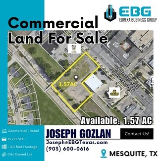 More details for 4545 Gus Thomasson Rd, Mesquite, TX - Land for Sale