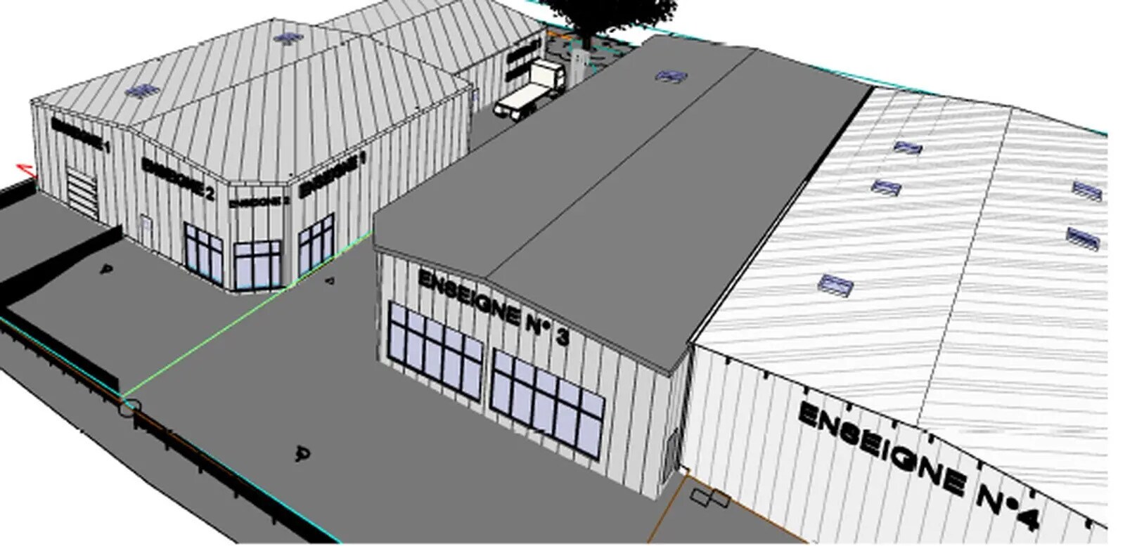 Flex dans Saint-Herblain à louer Photo du bâtiment- Image 1 de 4