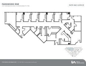 10077 Grogans Mill Rd, The Woodlands, TX à louer Plan d  tage- Image 2 de 3