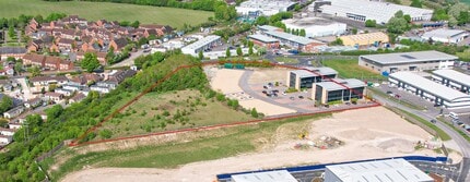 Solstice Park Av, Amesbury, WIL - AÉRIEN Vue de la carte