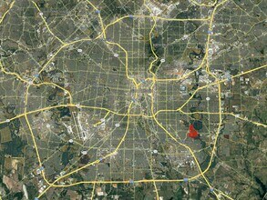 0000 Southcross, San Antonio, TX - Aérien  Vue de la carte
