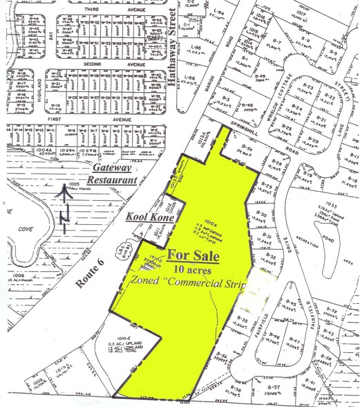 372 Marion Rd, Wareham, MA à vendre - Plan cadastral - Image 1 de 4