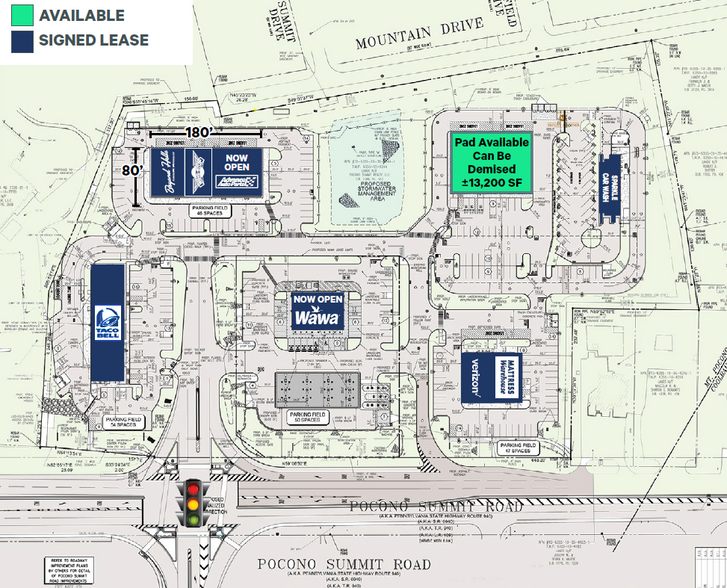 Route 940 & Mountain Dr, Mount Pocono, PA for lease - Building Photo - Image 2 of 2