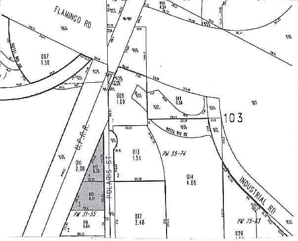 4285 Polaris Ave, Las Vegas, NV à louer - Plan cadastral - Image 2 de 6