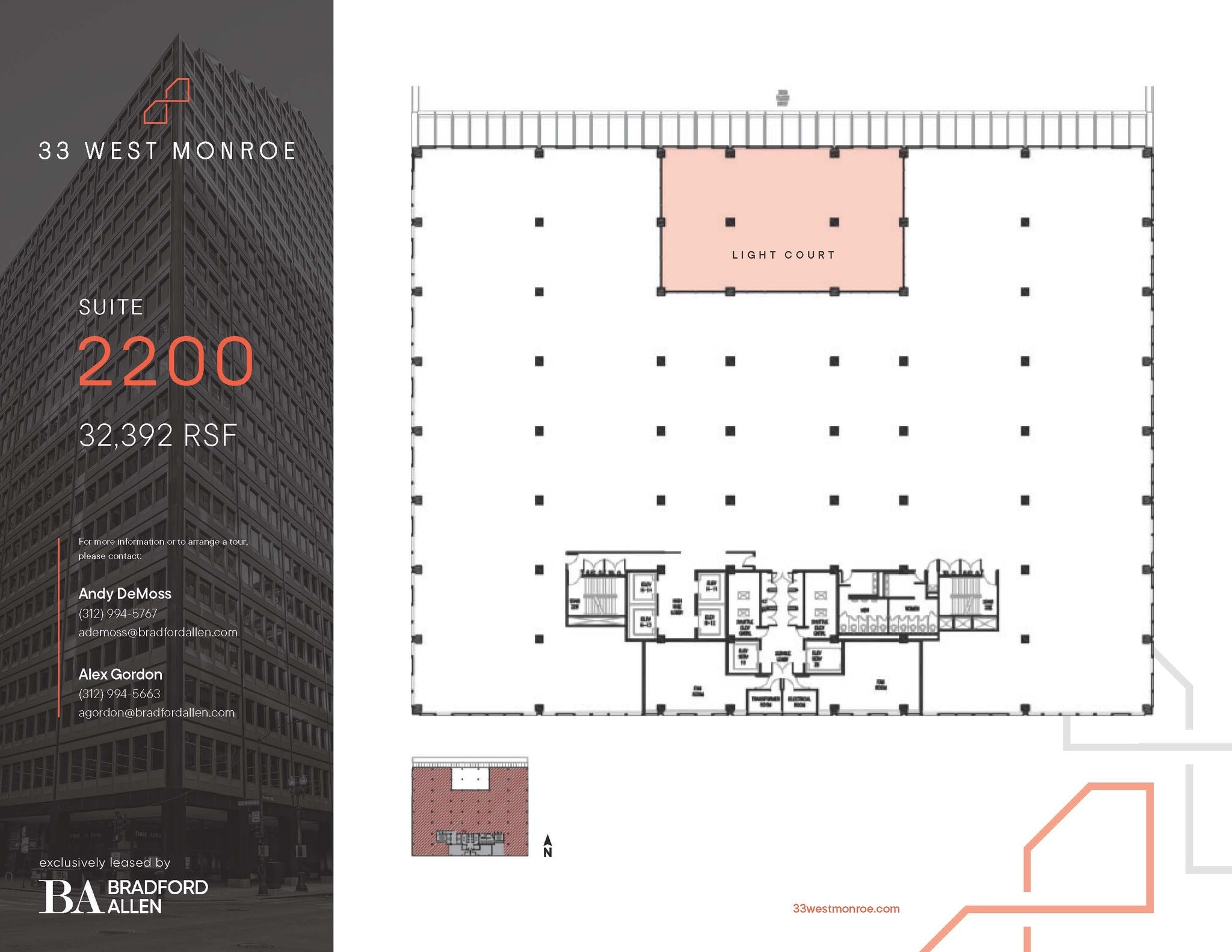 33 W Monroe St, Chicago, IL for lease Floor Plan- Image 1 of 5