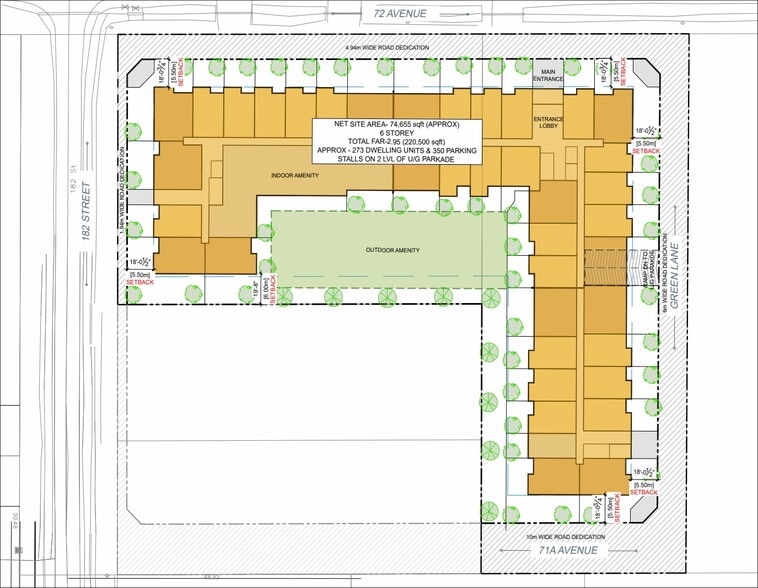 18222-18252 72 Ave, Surrey, BC for sale - Site Plan - Image 3 of 3
