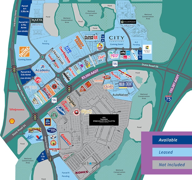 Wesley Chapel Blvd, Lutz, FL for lease - Aerial - Image 2 of 2