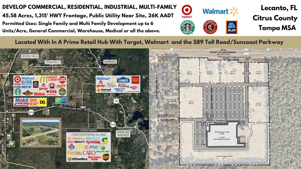 2630 W Gulf To Lake Hwy, Lecanto, FL for sale - Building Photo - Image 1 of 18