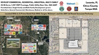 Plus de détails pour 2630 W Gulf To Lake Hwy, Lecanto, FL - Terrain à vendre