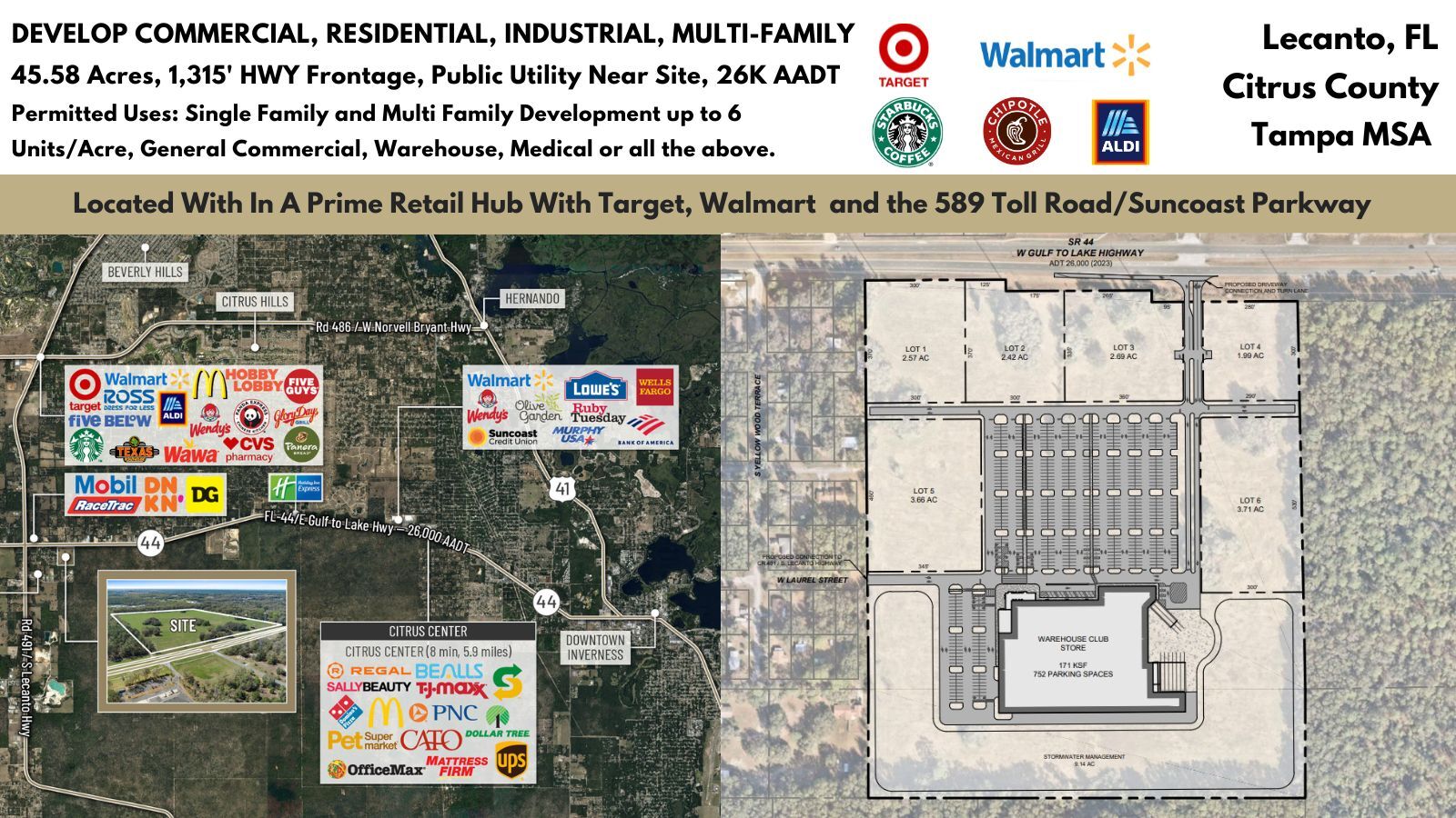 2630 W Gulf To Lake Hwy, Lecanto, FL for sale Building Photo- Image 1 of 19