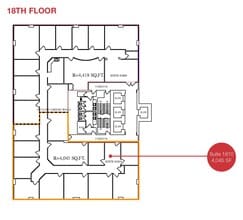 633 6th Ave SW, Calgary, AB for lease Floor Plan- Image 1 of 1