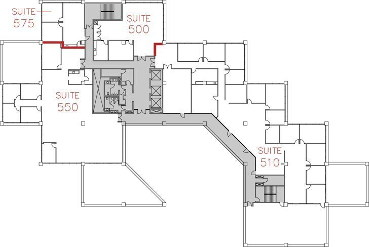 9191 Towne Centre Dr, San Diego, CA à louer Plan d’étage- Image 1 de 1
