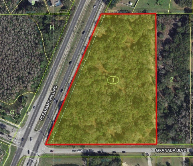 Granada Blvd, Kissimmee, FL for lease Aerial- Image 1 of 2