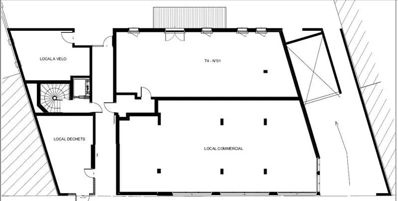 Commerce de détail dans Toulouse à vendre - Plan d’étage - Image 3 de 3