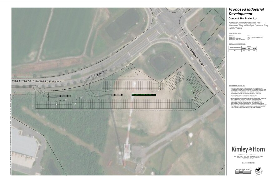 Nansemond Pky, Suffolk, VA à louer - Plan de site - Image 2 de 2