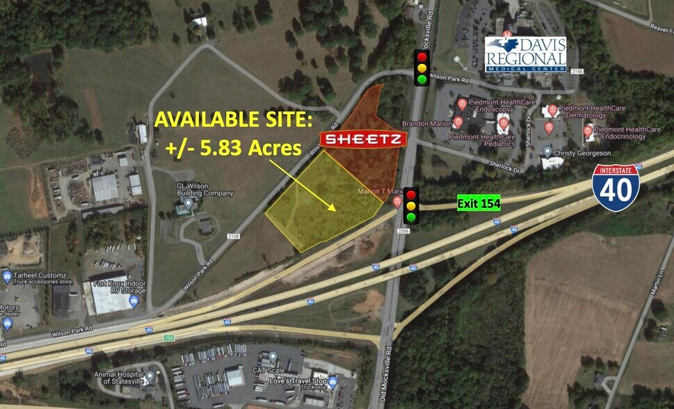 190 Wilson Park Rd, Statesville, NC à vendre - Aérien - Image 1 de 4