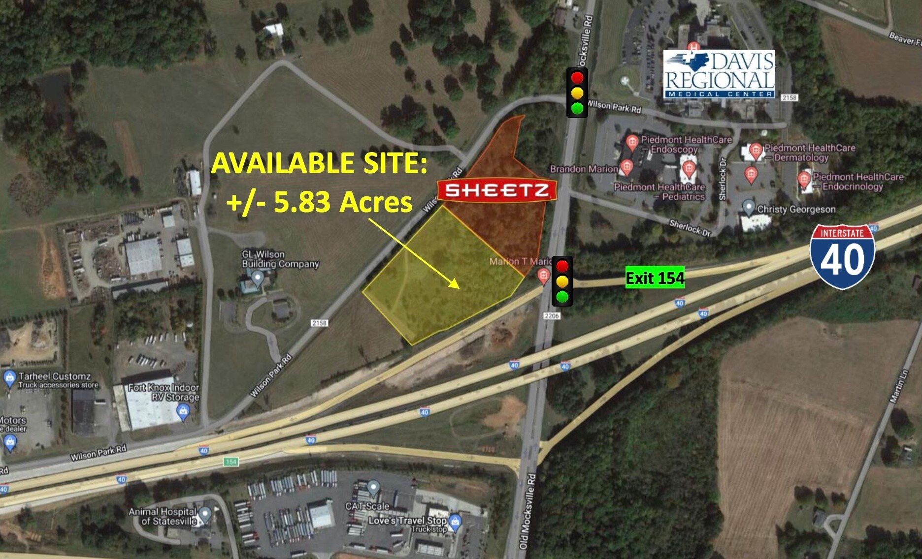 190 Wilson Park Rd, Statesville, NC à vendre Aérien- Image 1 de 5