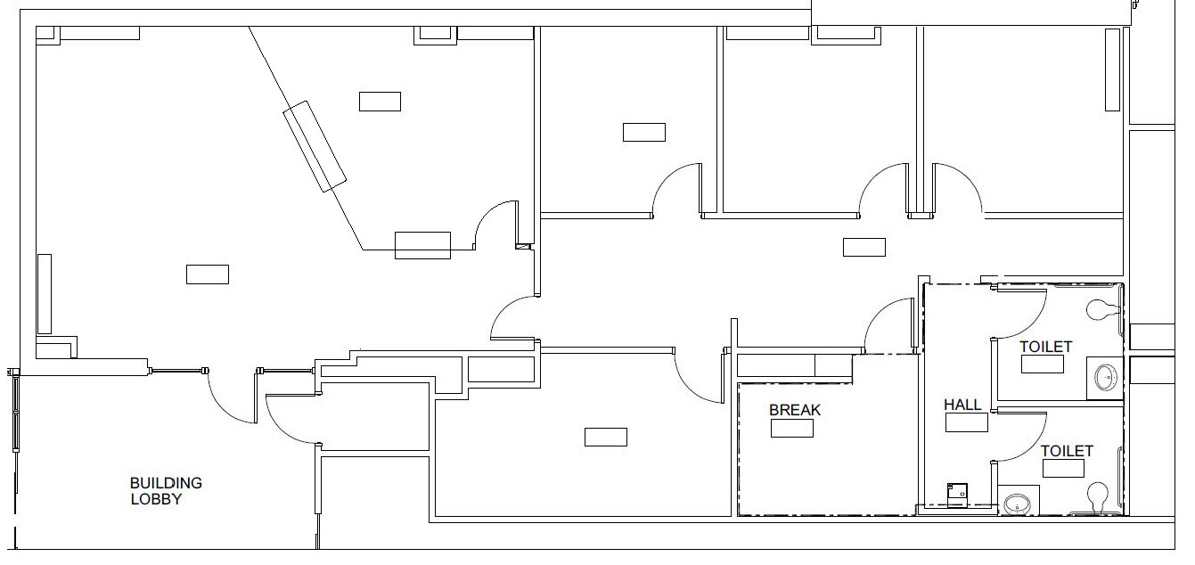 7601 Forest Ave, Richmond, VA à louer Plan d  tage- Image 1 de 1